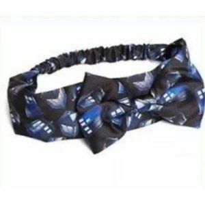 Doctor Who TARDIS Headband Hair Accessory Bow